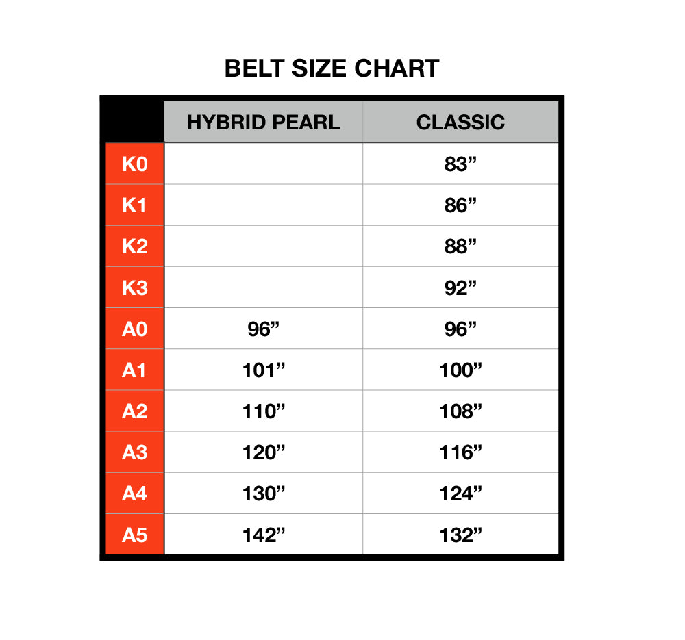 BJJ Ranked Belt: Essential Hybrid Pearl Weave