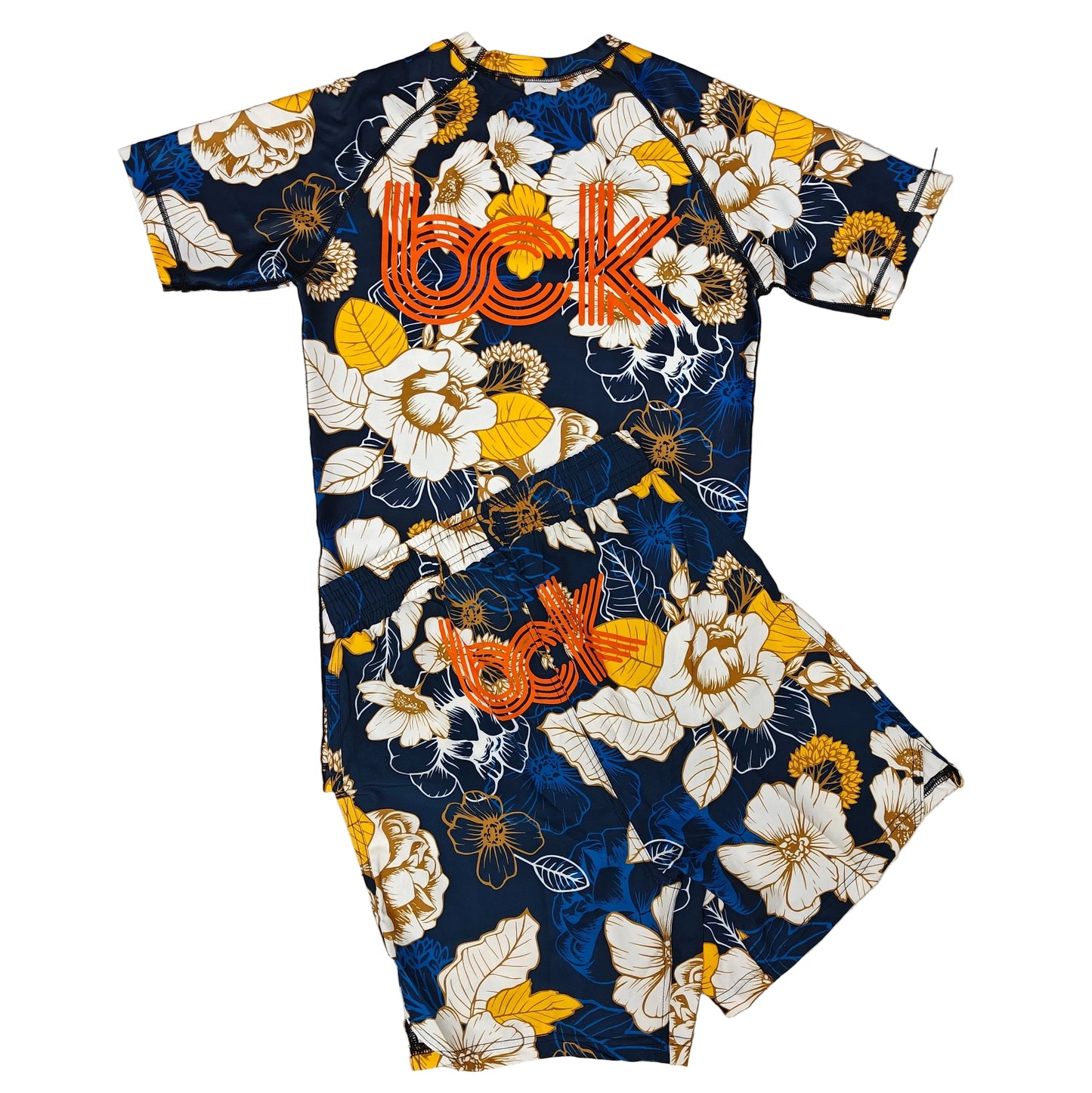 BJJ NoGi Grappling Short: Flowers V2