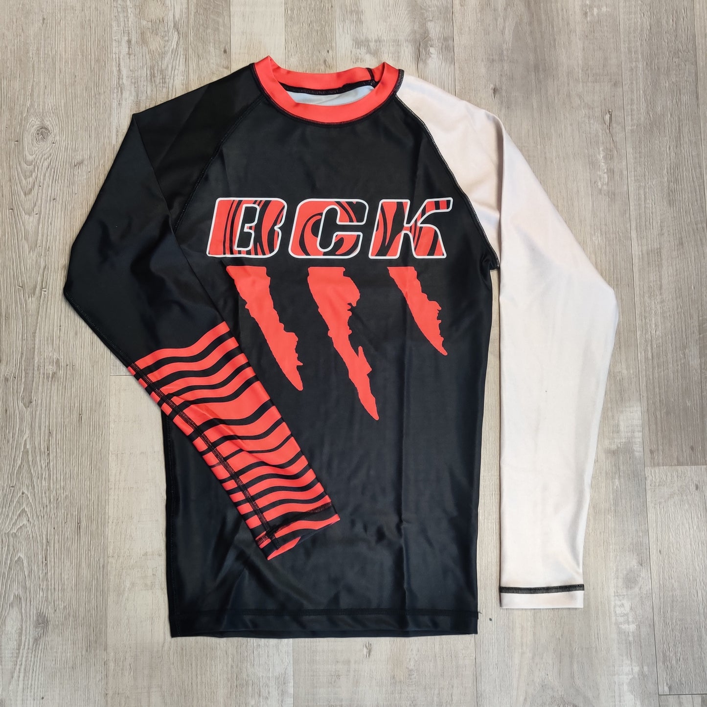BJJ NoGi Grappling Rash Guard: Big Cat