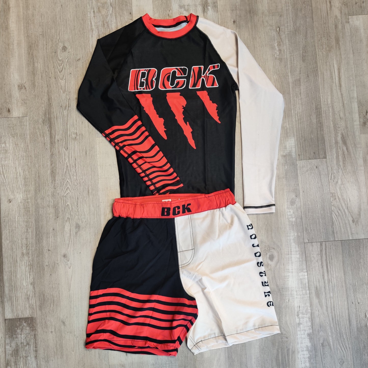 BJJ NoGi Grappling Rash Guard: Big Cat