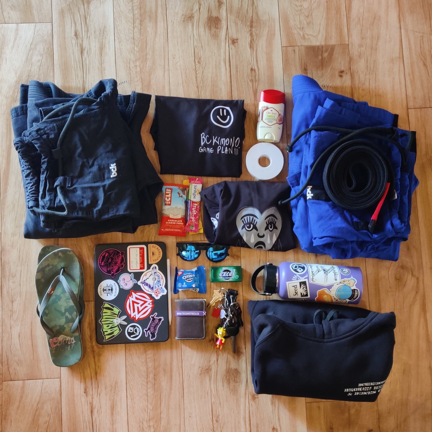 BJJ Fold Top Kimono Backpack