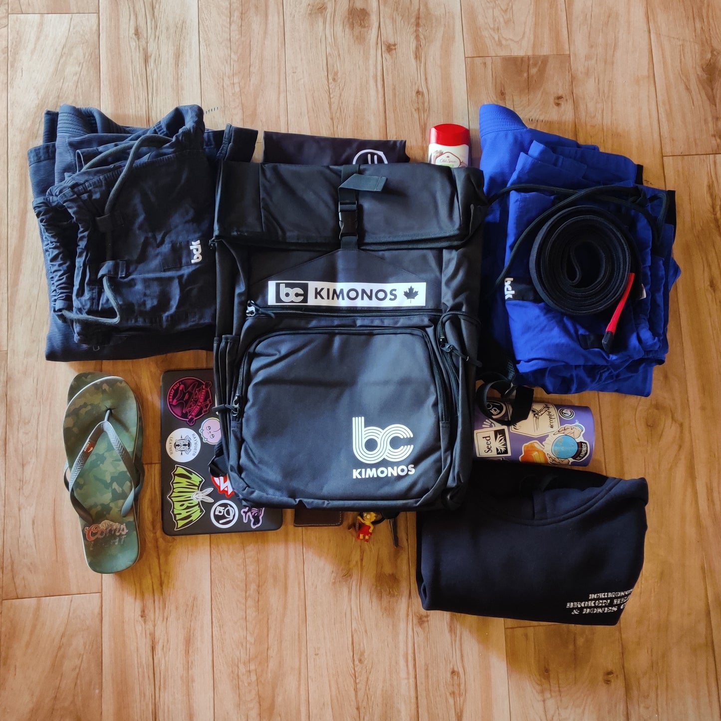 BJJ Fold Top Kimono Backpack