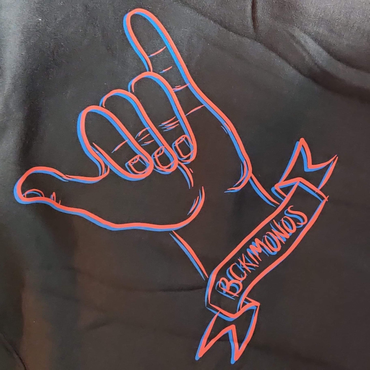 BJJ Pullover Hoodie: 3D Shaka (L-XXL only)