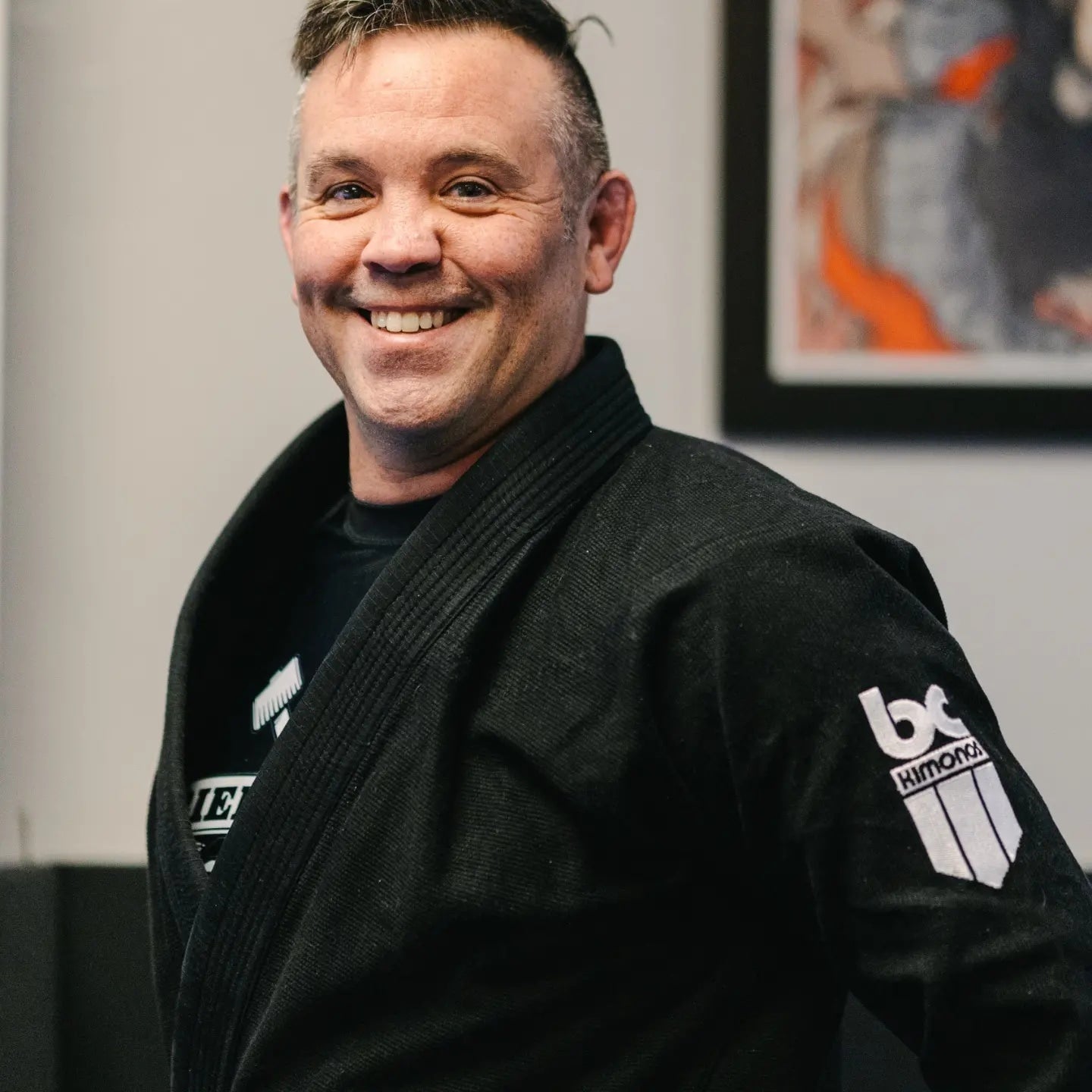 Black BCKimonos BJJ gi Top