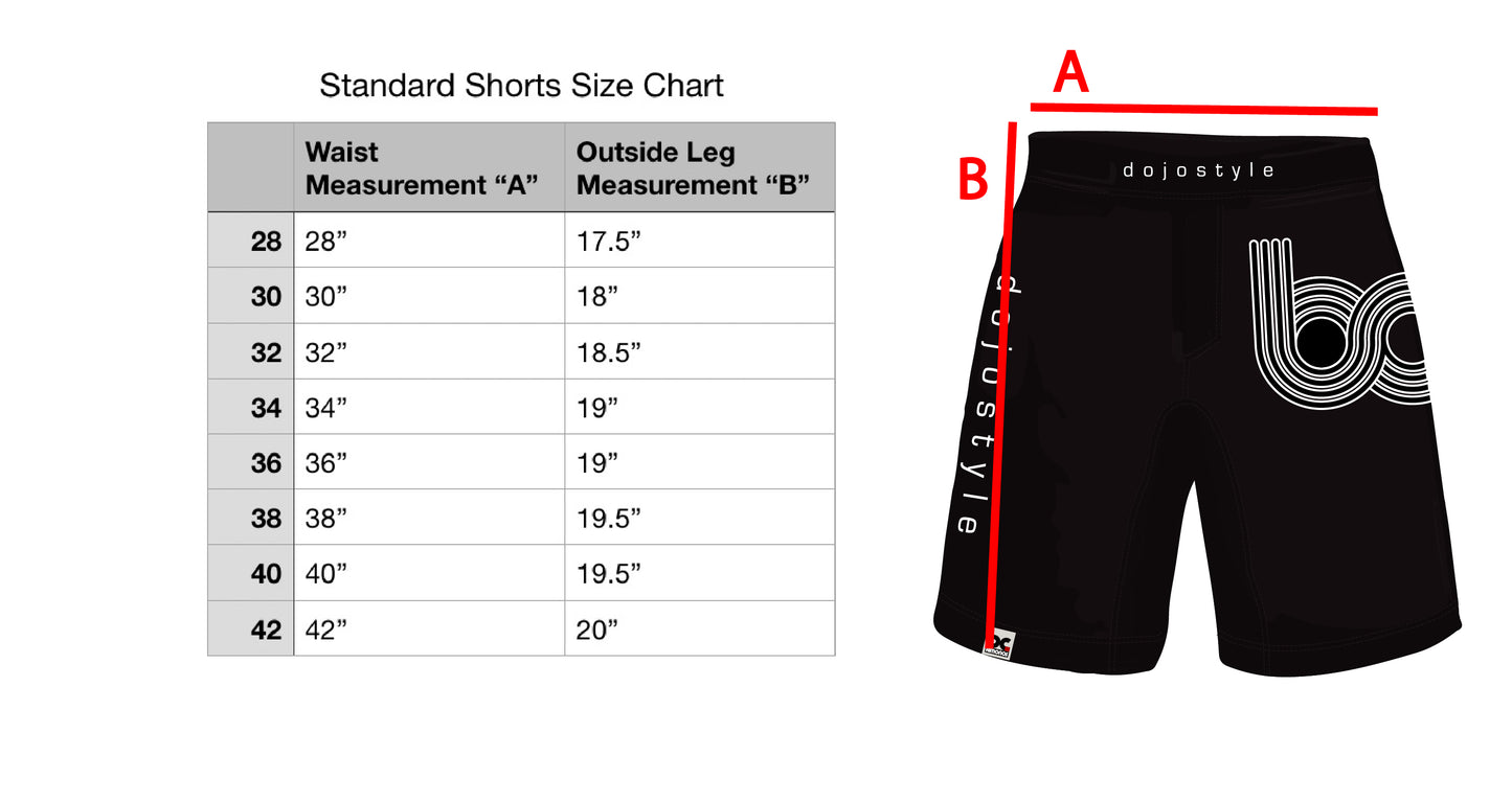 BJJ NoGi Grappling Short: Space Kitty