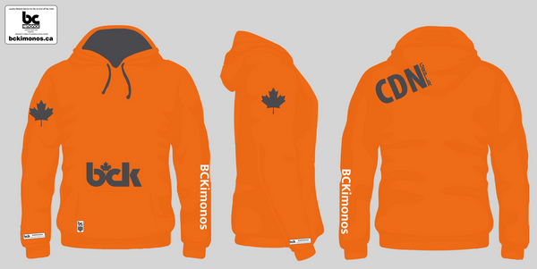Streetwear: CDN GRPLR Pullover Hoodie - Orange
