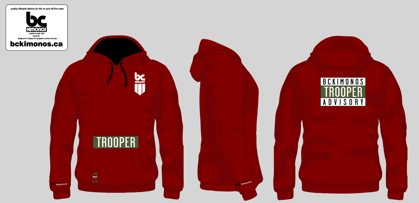 BJJ Pullover Hoodie: The Trooper