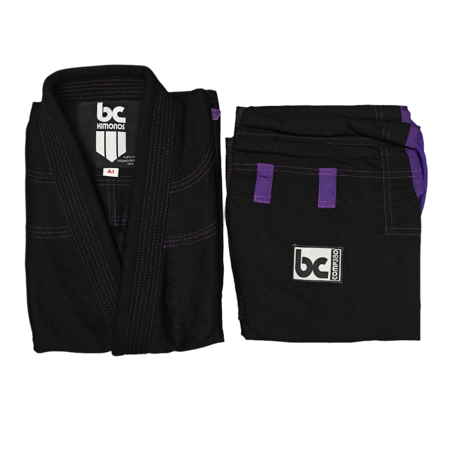 Brazilian Jiu Jitsu Gi 380GSM Limited Edition: Purple and Black