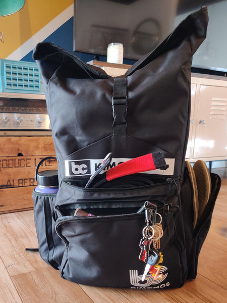 Fold Top Kimono Backpack
