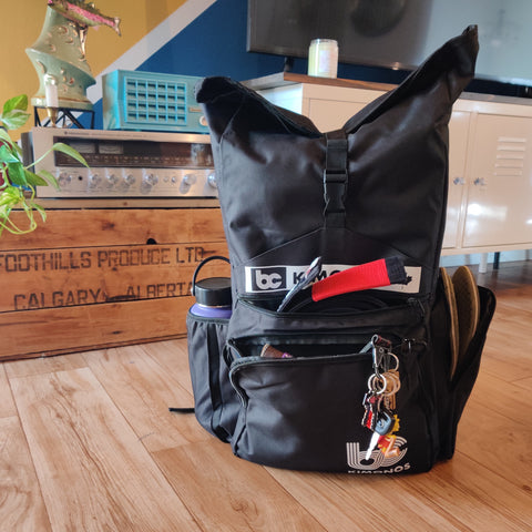 Fold Top Kimono Backpack