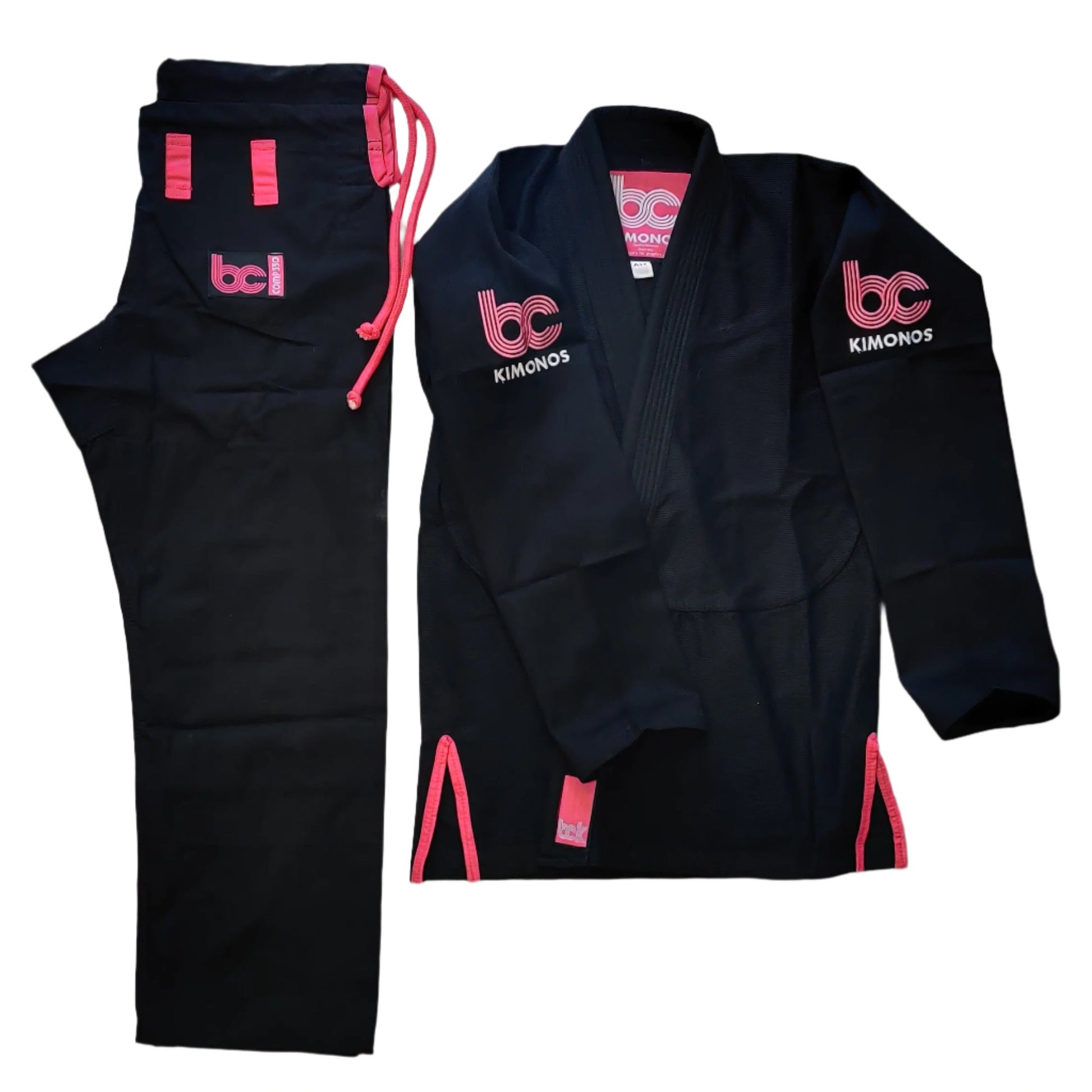 Black and Pink BCKimonos BJJ Gi 