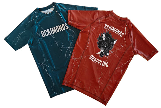 BJJ NoGi Rashguard: The Wolf