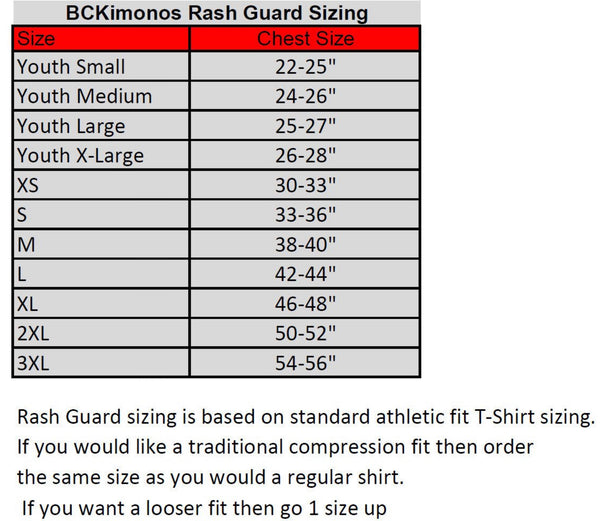 Standard Competition Rashguard - Short Sleeve