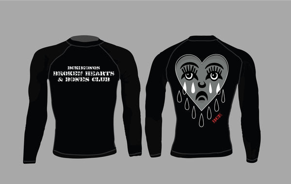 Broken Hearts & Bones Club Rashguard