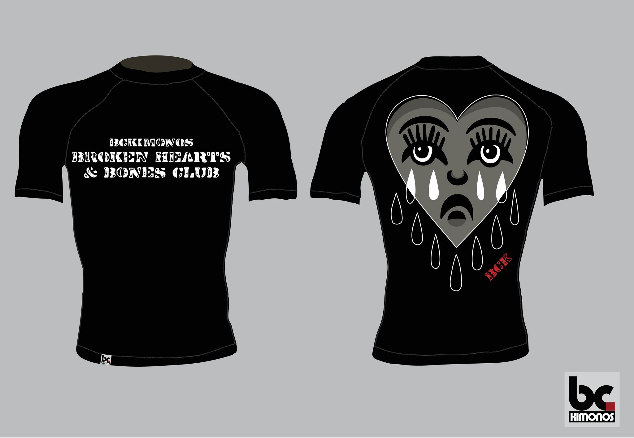 Broken Hearts & Bones Club Rashguard