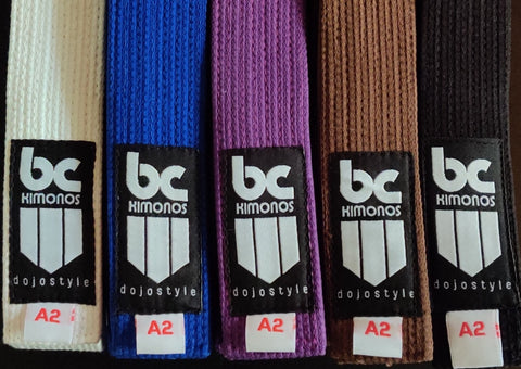 Hybrid Pearl Weave Jiu-Jitsu Belts
