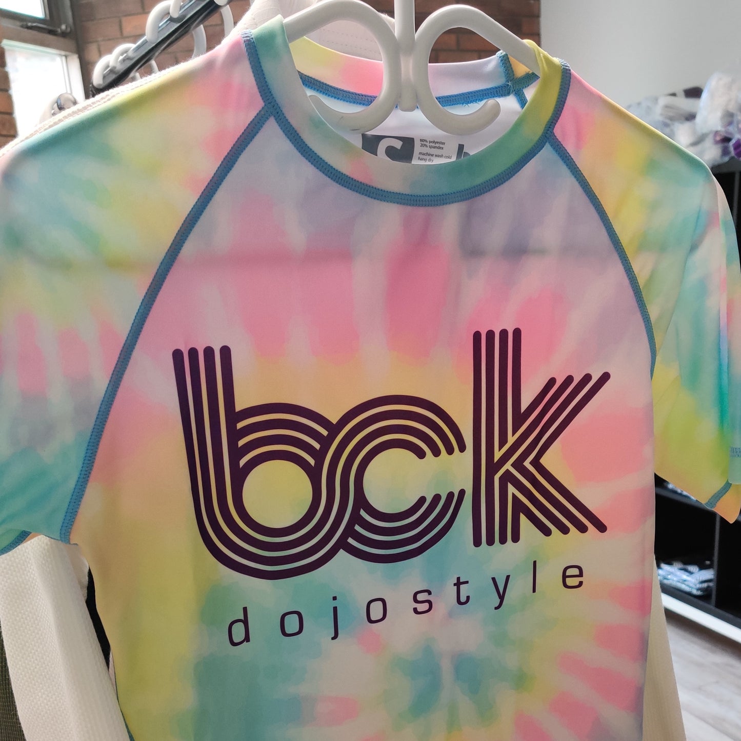 BJJ NoGI Grappling Rashguard: Tie Dye