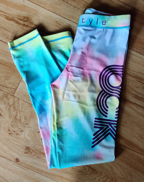 Tye Dye Grappling Tights