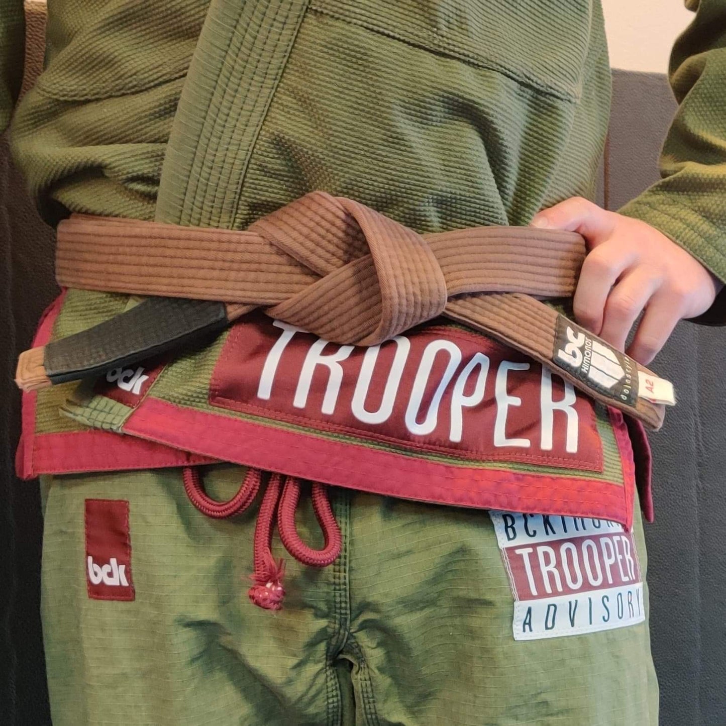 Brazilian Jiu Jitsu Gi Comp450 Green Limited Edition: The Trooper (A2T only)